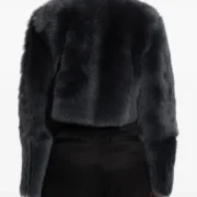 sheepskin cropped jacket