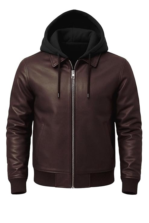 Sheepskin Hooded Jacket