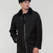 sheepskin jacket long