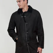 sheepskin jacket long