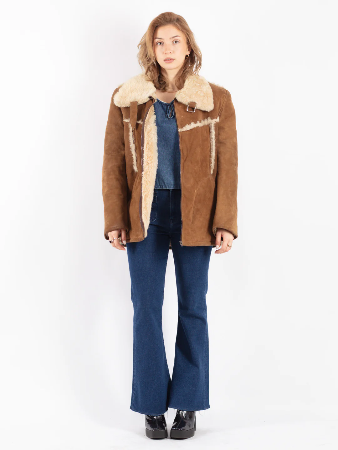 sheepskin jacket women