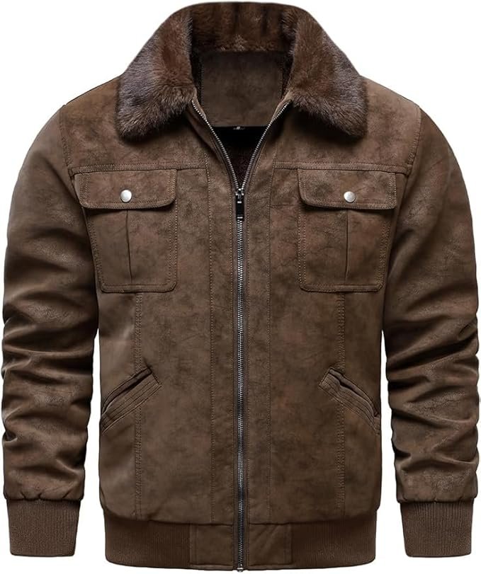 Sheepskin Suede Jacket