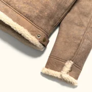 sheepskin winter jacket
