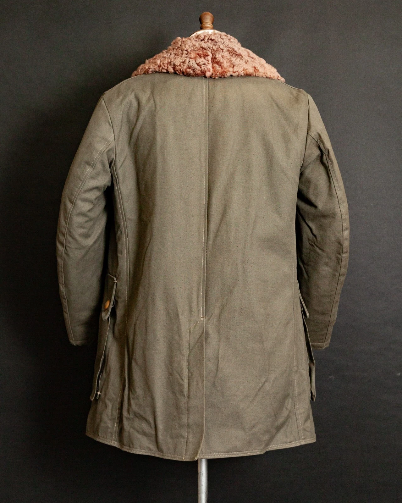 Swedish Army Coat Sheepskin