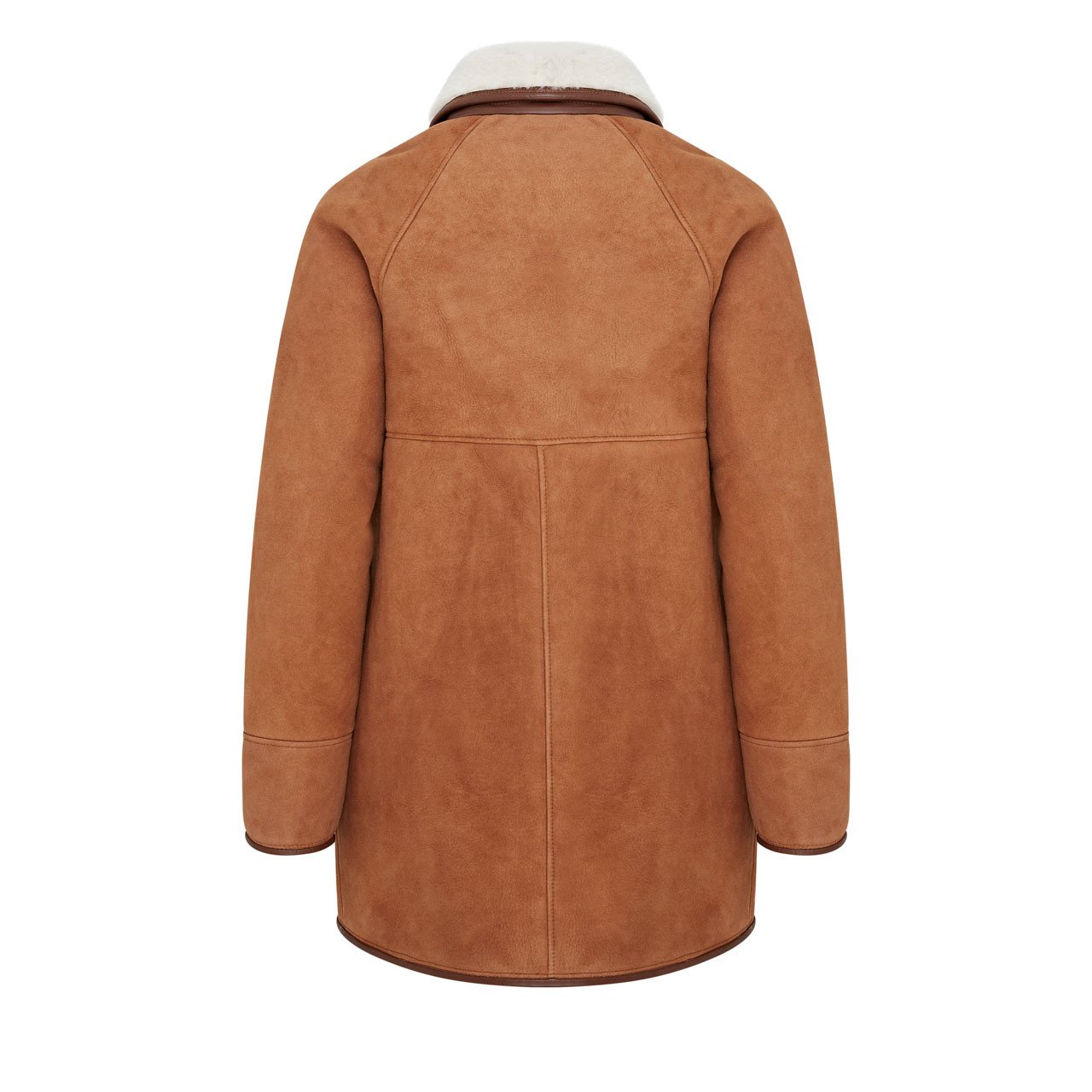 Tan Sheepskin Coat Women
