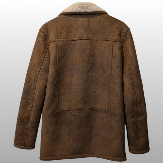 Topman Sheepskin Coat