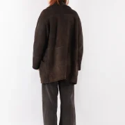 vintage sheepskin coat xxl