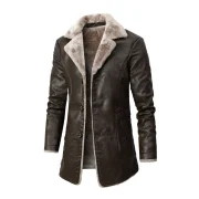 Warmest Mens Sheepskin Coat