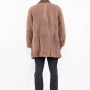 Brown Sheepskin Men's Coat