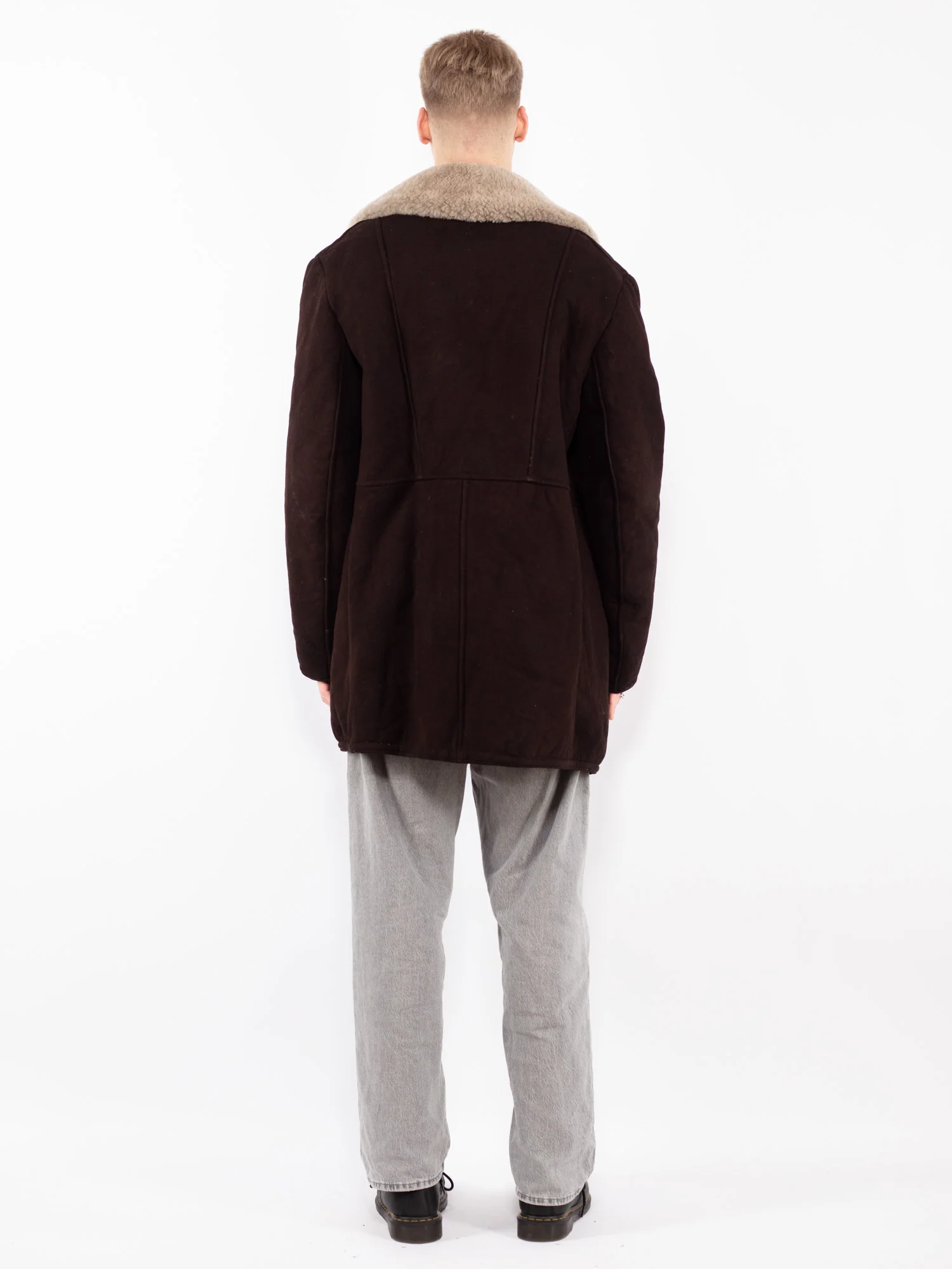 Cappuccino Merino Shearling Sheepskin Coat