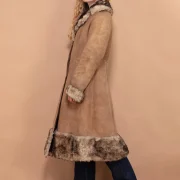 Cappuccino Spanish Merino Shearling Sheepskin Coat