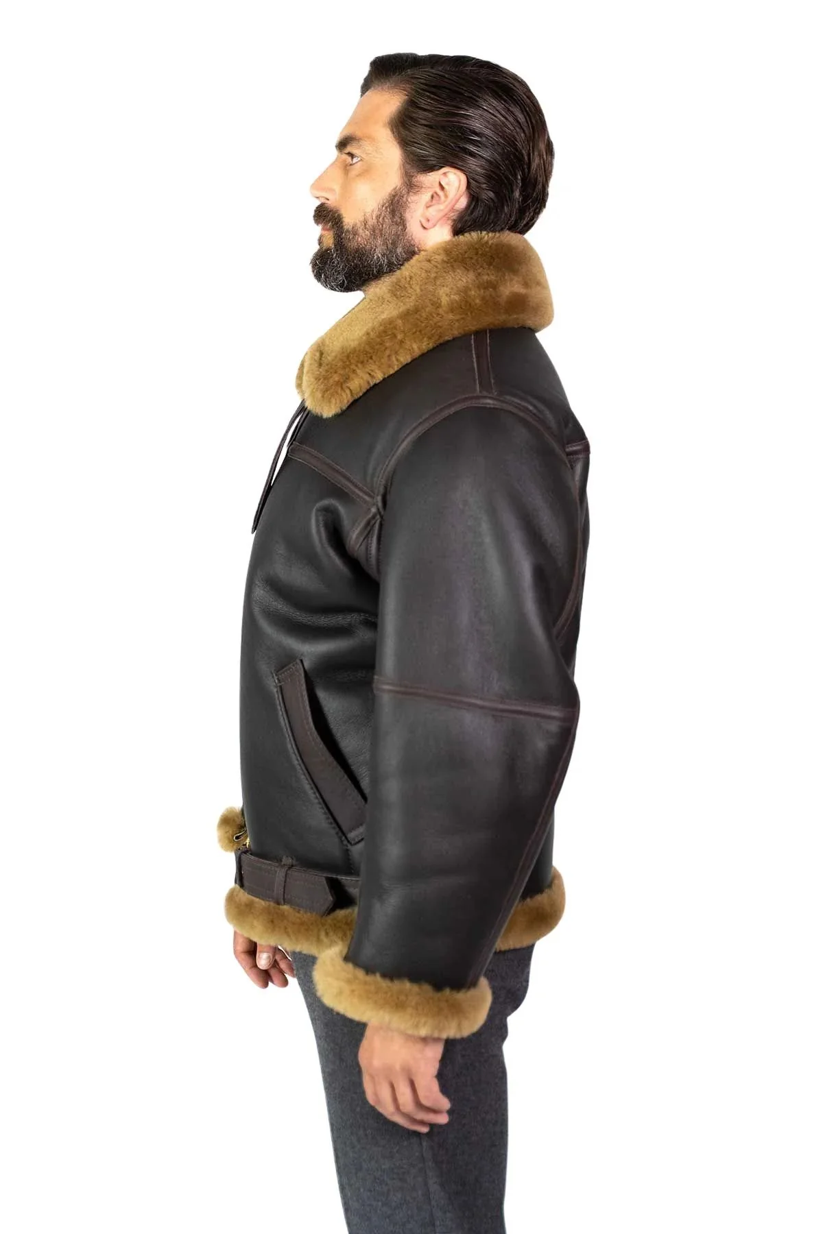 Cirrus Irvin Style Sheepskin Flying Jacket