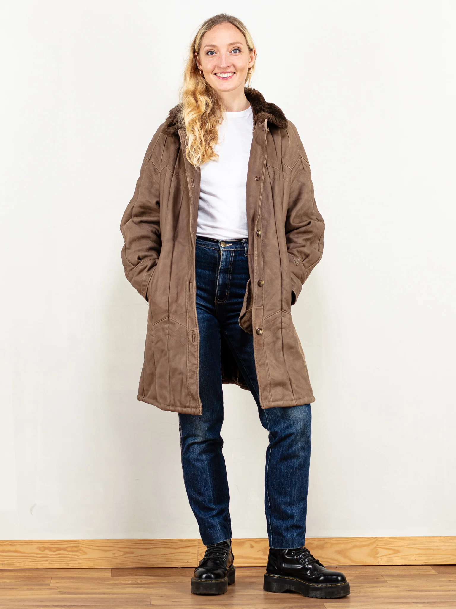 Classy Sheepskin Coat