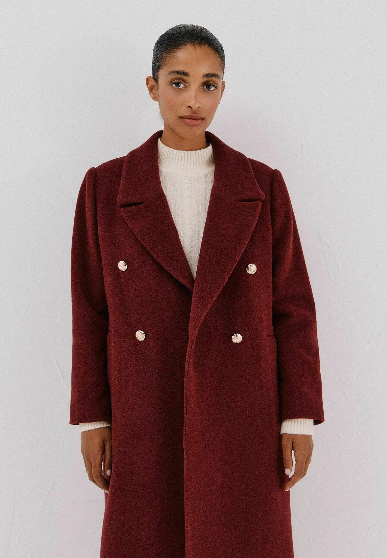 Cortefiel Sheepskin Coat