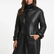 Duck & Cover Faux Sheepskin Coat