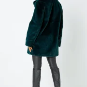 Emerald Sheepskin Coat