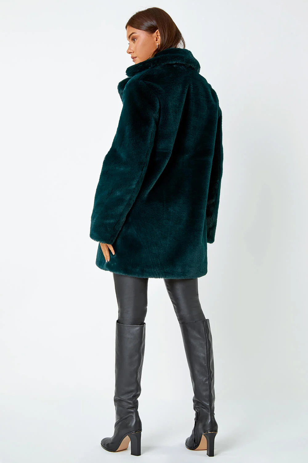 Emerald Sheepskin Coat