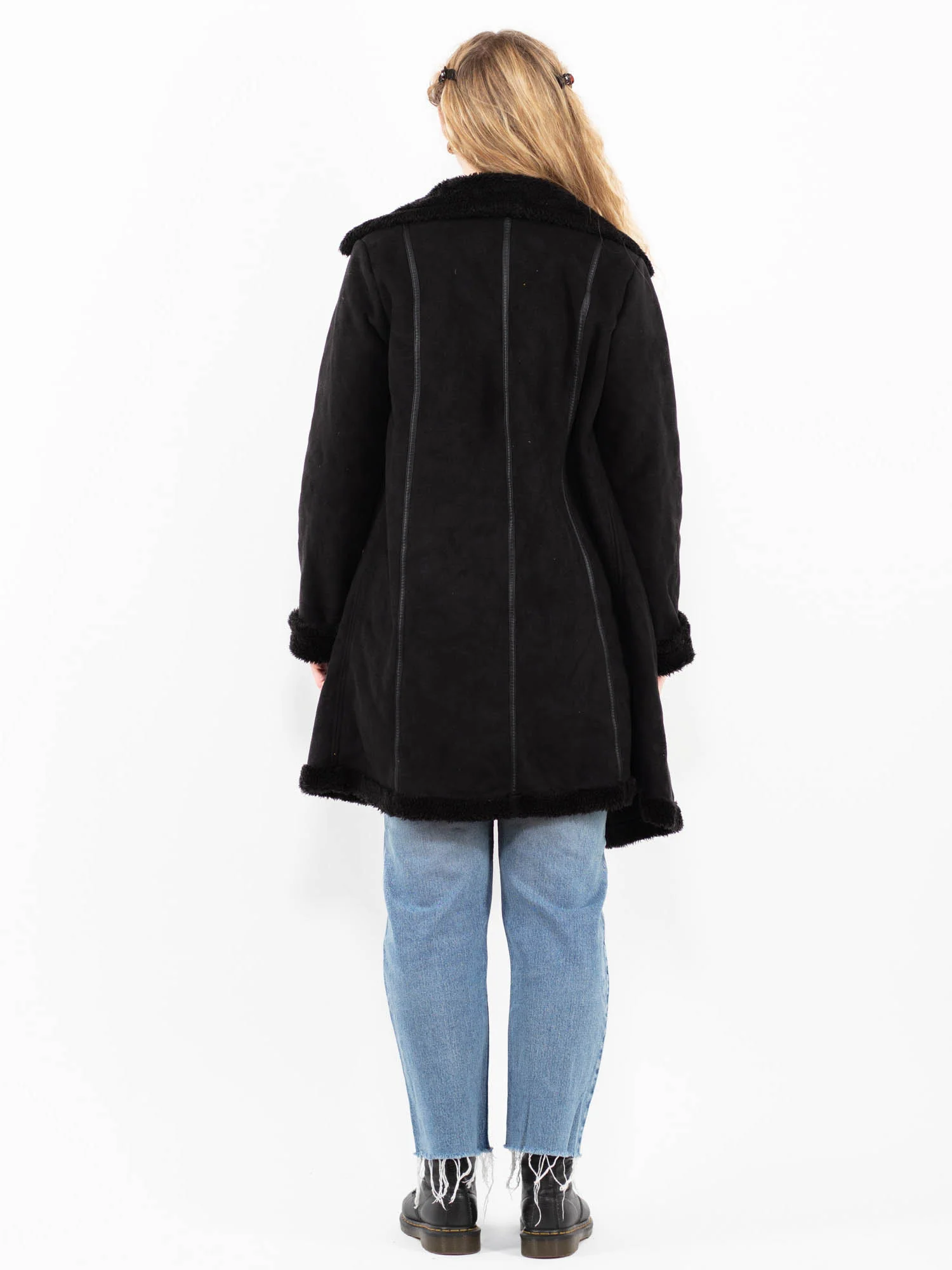 Faux Shearling Coat Sheepskin