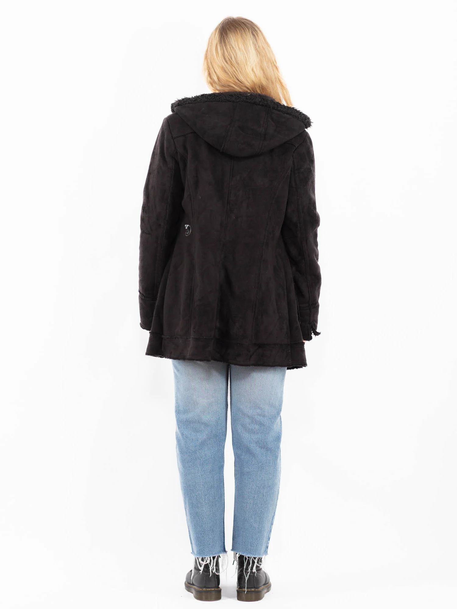 Faux Sheepskin Coats Womens