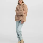 Faux Sheepskin Jackets Womens