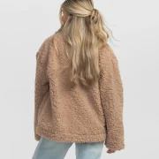 Faux Sheepskin Jackets Womens