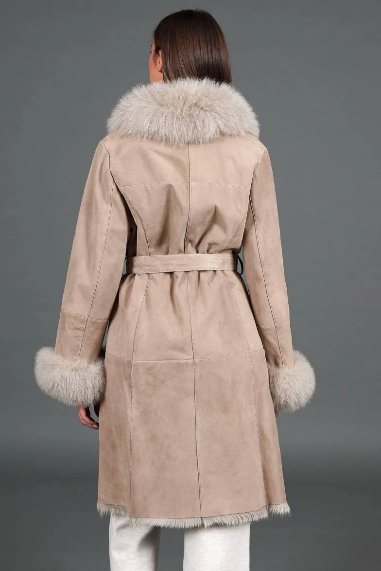 Fenland Ladies Sheepskin Coat