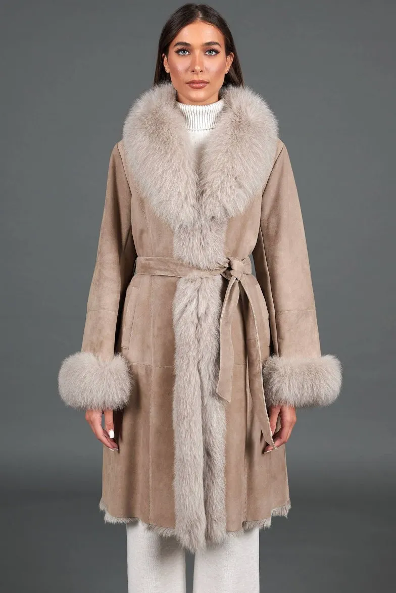 Fenland Ladies Sheepskin Coat