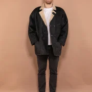 Genuine Sheepskin Wool Coat