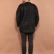 Genuine Sheepskin Wool Coat