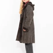 Harrods Long Sheepskin Coat