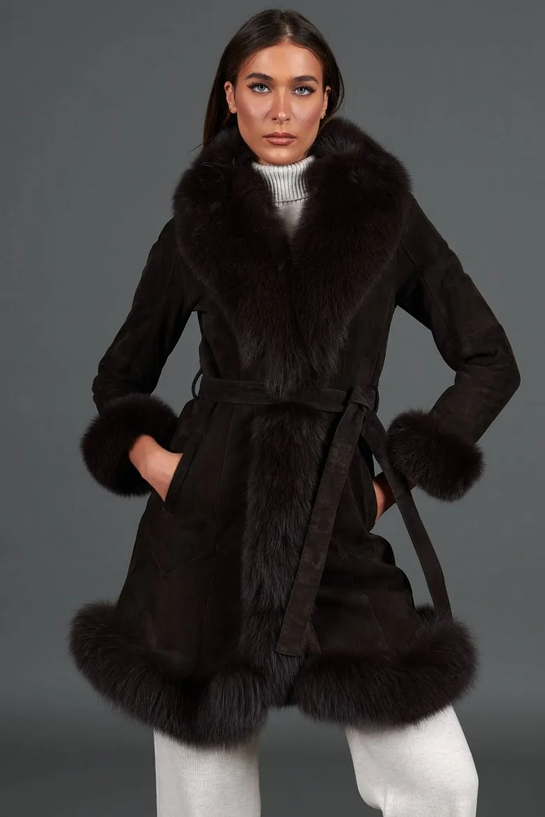 Hermes Lady’s Sheepskin Coat