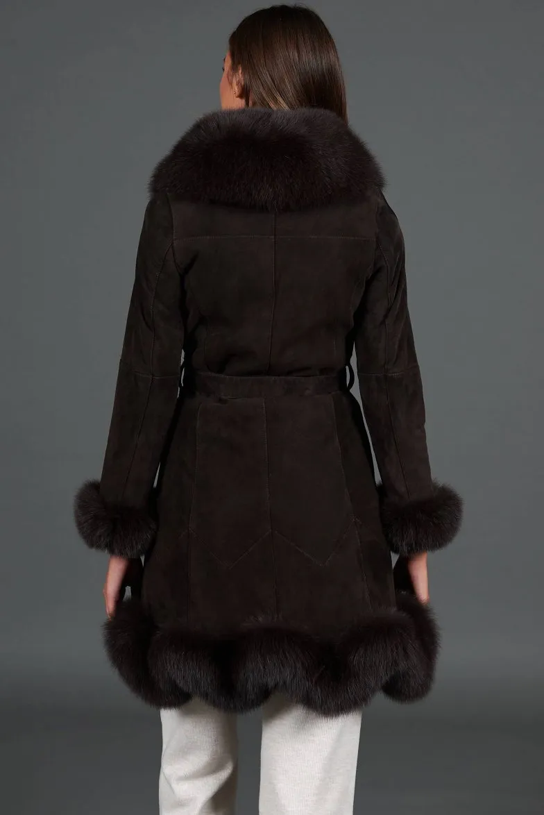 Hermes Lady’s Sheepskin Coat